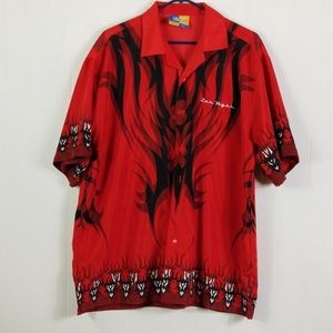 Xnt Red Las Vegas Shirt Sz L